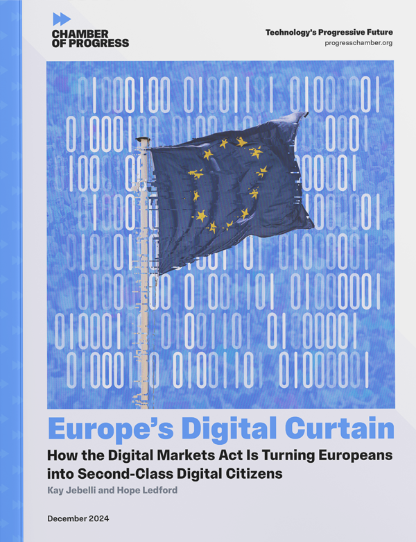 Cover photo of Europe's Digitcal Curtain report